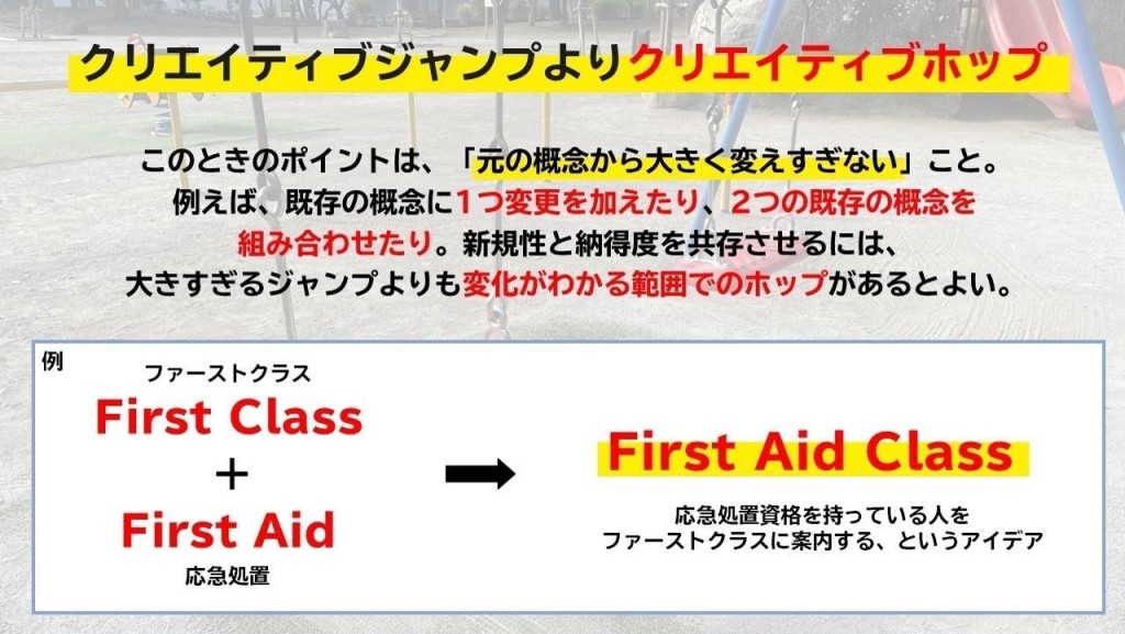 Branco の漕ぎ方 2 Concept編 クリエイティブジャンプよりクリエイティブホップ ハクスク